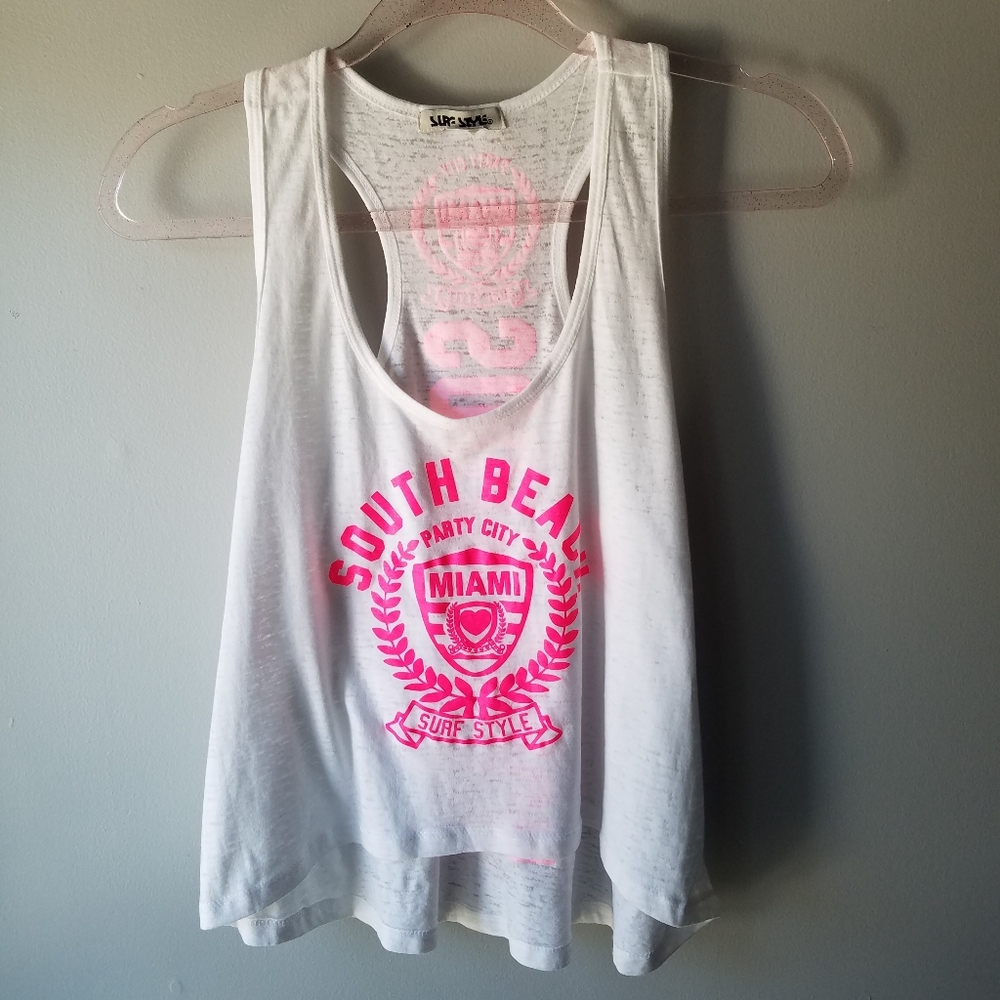 South Beach Tank Top Women's Size Medium